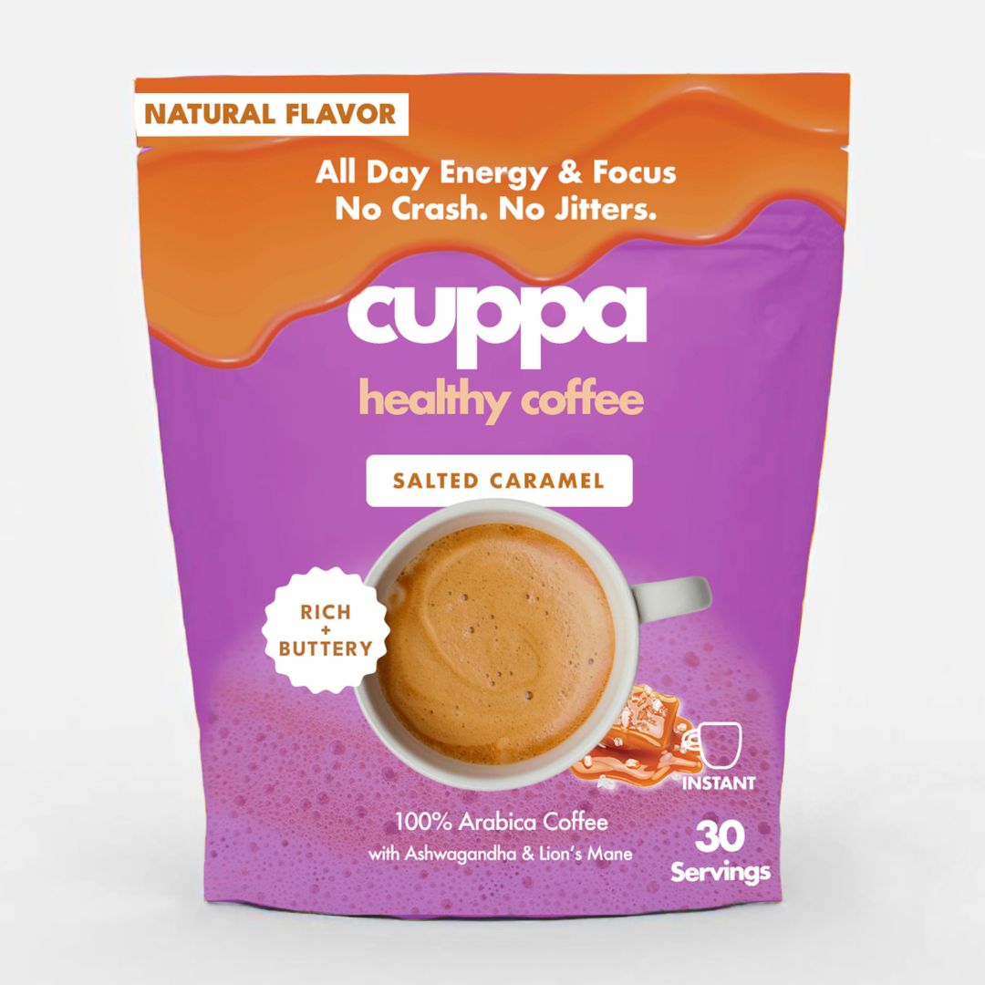 Cuppa Medium Roast Mushroom Coffee 30 Servings
